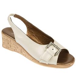 Jessica Female Fifi Leather Upper Leather Lining Comfort Sandals in Beige, Black, Bronze