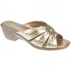 Jessica Female Gaby Leather Upper Leather Lining Comfort Small Sizes in Black Multi, Pewter Multi, WHITE MULTI