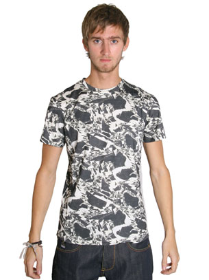 Marble Print T-Shirt