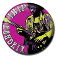 Guitar Button Badges