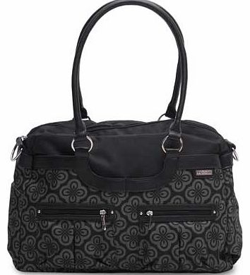 Satchel Changing Bag - Charcoal Infinity