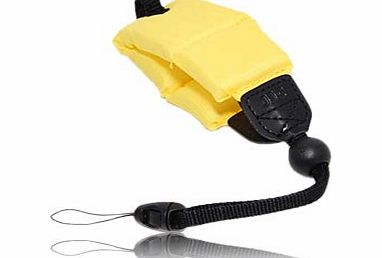 JJC ST-6Y Floating Foam Strap for Camera - Yellow