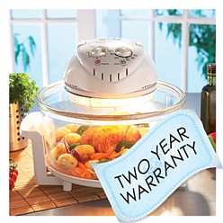 JML Halogen Oven 2 year warranty