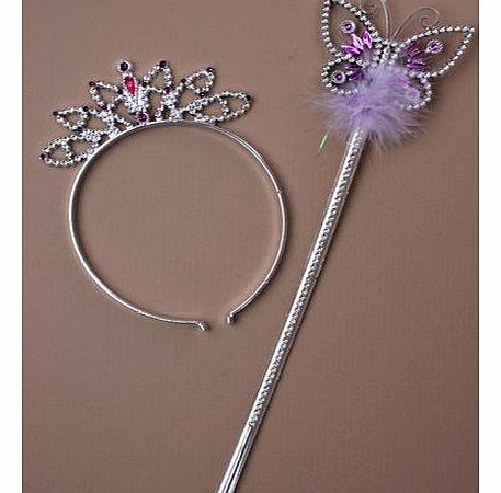 John Abel Fairy Wand and Tiara Set **Free UK Delivery**