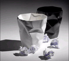 Crumpled Bin