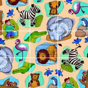 John Crane Ltd Chelona Zoo Pocket Puzzle