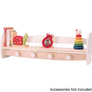 PINTOY White Wall Shelf