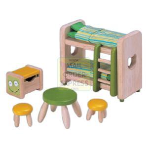 John Crane Ltd PINTOY Wooden Dolls House Furniture Childrens Bedroom