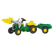 Pedal Tractor with Trailer & Scoop