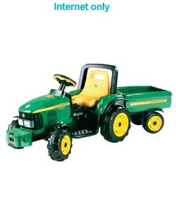 John Deere Power Pull 12V Battery Vehicle