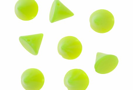 John Lewis 10mm Spike Studs, Pack of 8