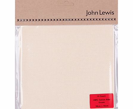 John Lewis 14 Count Aida, Small