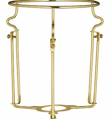 John Lewis Adjustable Shade Carrier, Brass, BC