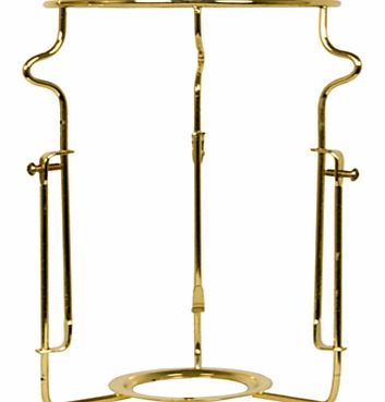 Adjustable Shade Carrier, Brass, ES