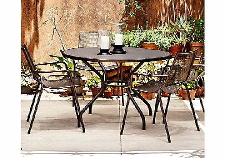 John Lewis Ala Mesh 4 Seater Outdoor Dining Set,