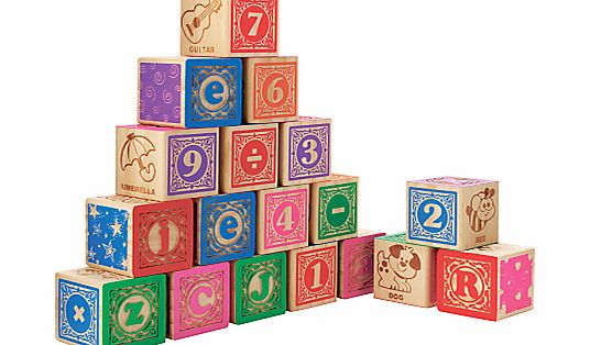 John Lewis Alphabet Blocks