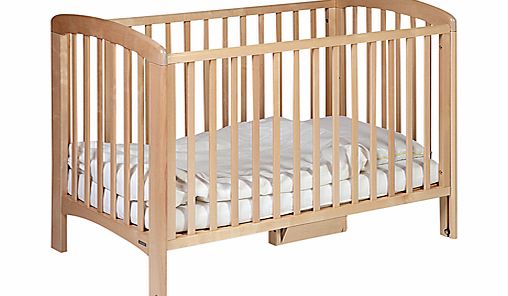 John Lewis Anna Drop-Side Cot, Natural