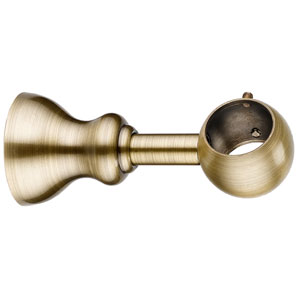 Antiqued Brass Bracket- 30mm