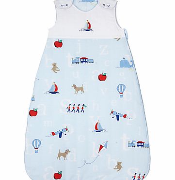 John Lewis Baby Alphabet Sleeping Bag, 2.5 Tog,