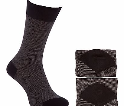 Birdseye Egyptian Cotton Socks, Pack