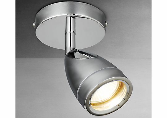 John Lewis Blake Bathroom Spotlight, Chrome