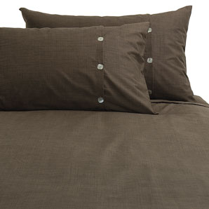 john lewis Brompton Duvet Cover- Walnut- Double