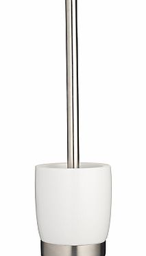 John Lewis Ceramic Toilet Brush and Holder, White