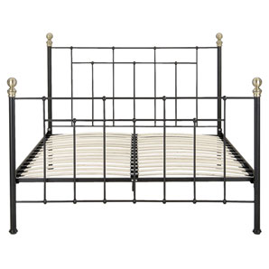 John Lewis Charlotte Bedstead- Black- Double