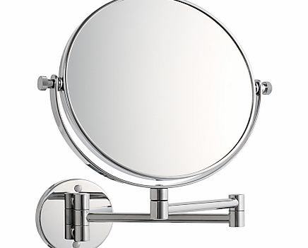 John Lewis Chrome Extending Mirror