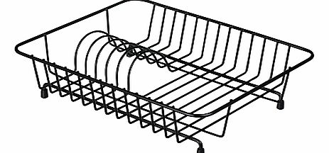 Compact Dish Drainer, Black