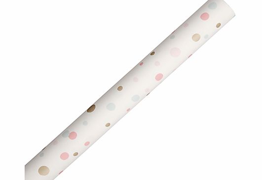John Lewis Confetti Wrapping Paper, Multi, L3m