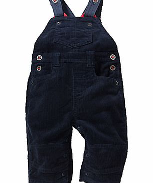 John Lewis Corduroy Dungarees, Navy