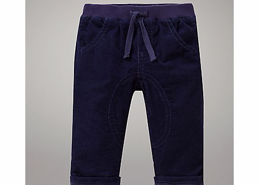 John Lewis Corduroy Trousers, Navy