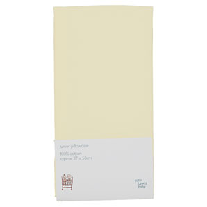 Cot / Cotbed Pillowcase, Lemon