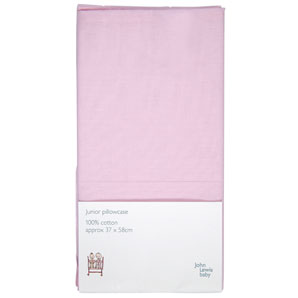 Cot / Cotbed Pillowcase, Pink