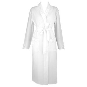 Crochet Robe- White- Size 10