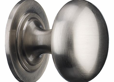 Cupboard Knob, Satin Nickel, Dia.32mm