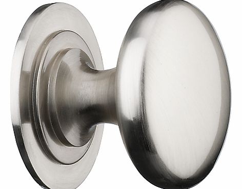 Cupboard Knob, Satin Nickel, Dia.38mm