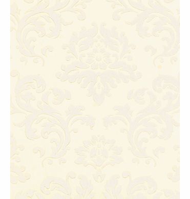 Damask Wallpaper, Oyster