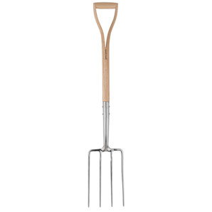 john lewis Digging Fork, Stainless Steel