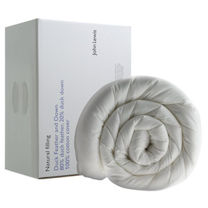 Duck Feather and Down Duvet, 10.5 Tog, Kingsize