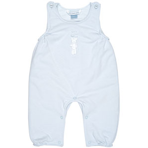 John Lewis Dungarees- Blue- Newborn