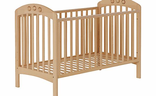 John Lewis Elena Playbead Cot, Natural