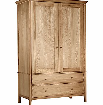 John Lewis Essence 2-door Wardrobe, Oak