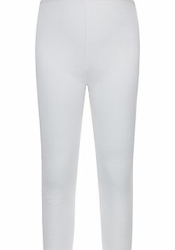 John Lewis Girl Thermal Long Johns, White