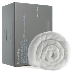 Goose Down Duvet, 13.5 Tog, Single