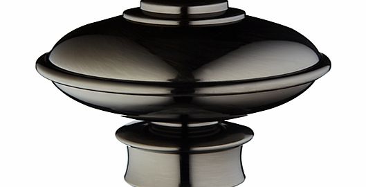 Gunmetal Onion Finial, Dia.28mm