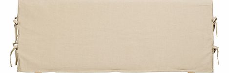 John Lewis Hambledon Headboard, Oatmeal, Double3