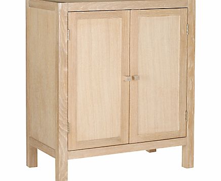 John Lewis Heywood Double Towel Cupboard, Natural