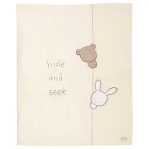 john lewis Hide and Seek Quilt, Cream